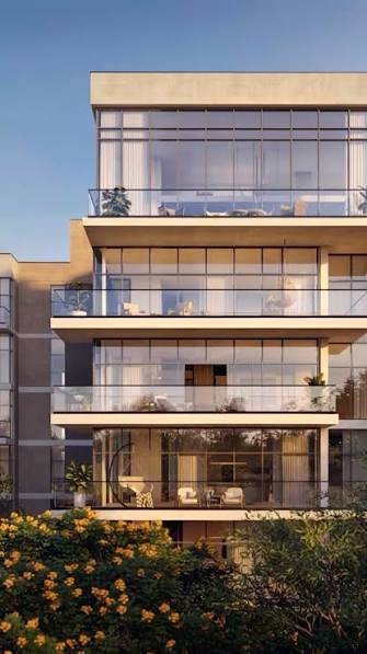 Terraced architecture of the Keturah Reserve residences