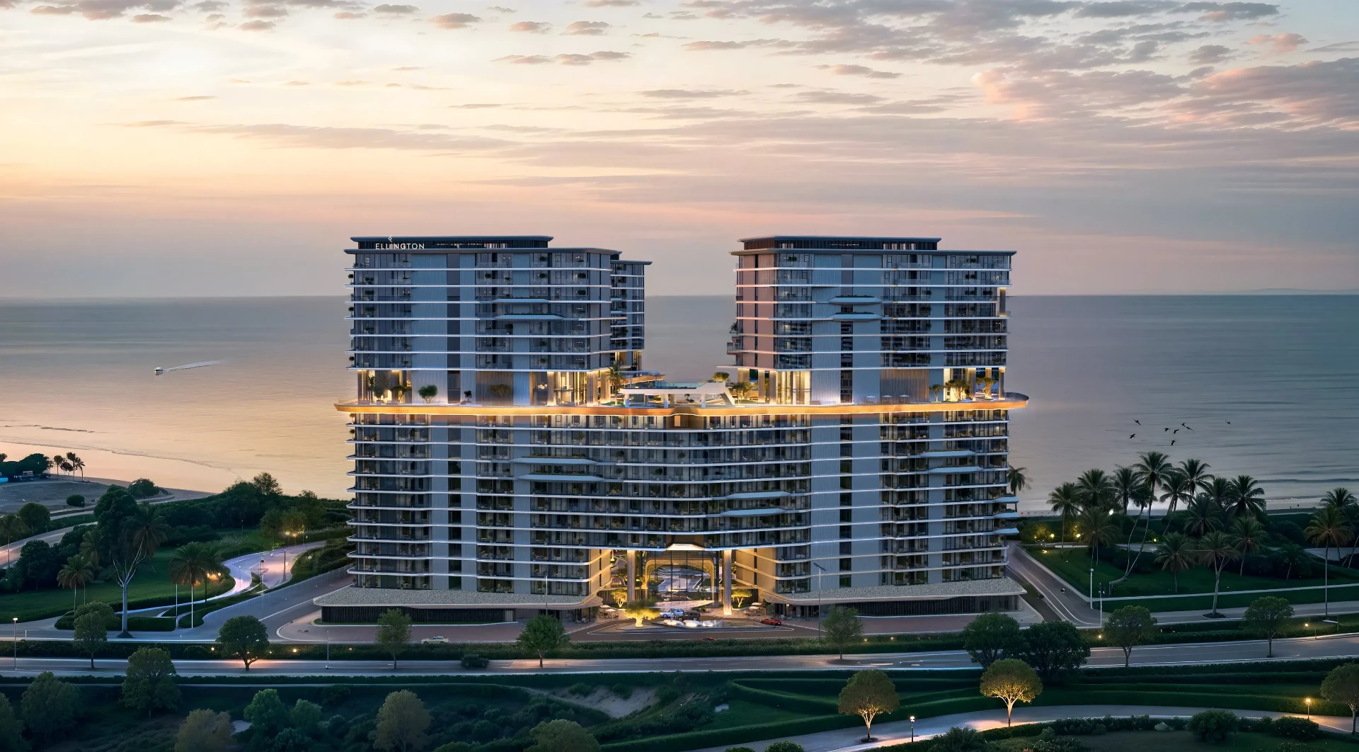 Vue extérieure de Costa Mare by Ellington en front de mer, Ras Al Khaimah