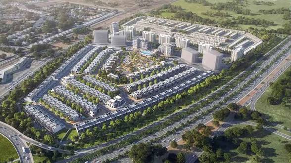 Overview of the Keturah Reserve community in Meydan, Dubai